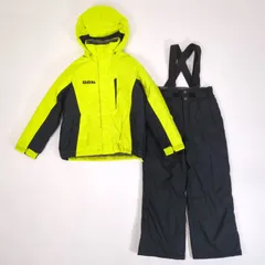 ジュニア スキーウェア セットアップ イエロー 130cmのサムネイル