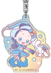 【中古】キーホルダー 3.あいこ×シナモロール アクリルキーホルダー オーロラTYPE 「おジャ魔女どれみ×サンリオキャラクターズ」