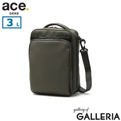  正規品5年保証 エースジーン ショルダーバッグ メンズ レディース 軽い ace.GENE 縦型 小さめ 軽量 2WAY 撥水 フレックスライトコート 68232 カーキのサムネイル