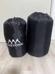 COZYONE 寝袋 シュラフ Lサイズ 収納袋付き - メルカリ