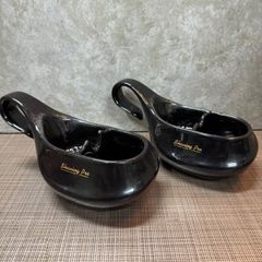 【中古】シェービングカップ　ゴルフドライバー型　陶器　二個セット☆