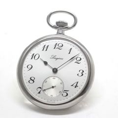 ロンジン / Longines / オープンフェイス懐中時計 /  L7.014.4.73.1 / シルバーカラー / ヴィンテージ / longines-152