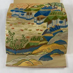 411my30◇たつむら 根笹文 金糸 笹 竹 龍村 本袋帯◇美品 411my30◇たつむら 根笹文 金糸 笹 竹 龍村 本袋帯◇美品 - メルカリ