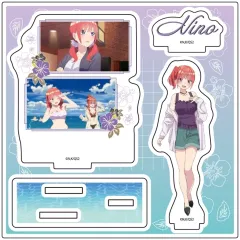 【中古】アクリルスタンド・アクリルパネル 02.中野二乃(公式イラスト) アクリルスタンドプレート 「五等分の花嫁*」