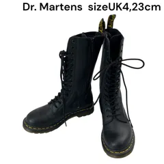 美品　ドクターマーチン　Dr. Martens 　レースアップ　ミドル　ブーツ　レザー　UK4,23cm レディース　S5S140
