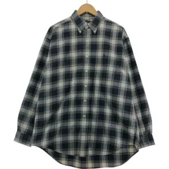 超スペシャル 90s ポロ ラルフローレン オンブレチェック シャツ XL 黒 スペシャル 90s Polo by Ralph Lauren ラルフローレン 長袖