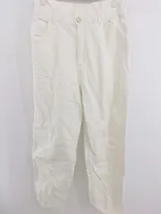 ◇ ZARA ザラ ウエストゴム パンツ サイズEUR M/USA Ｍ/MEX 28 ホワイト系 レディース E  【1304100021941】