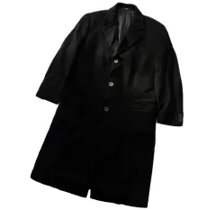 【希少】ジャンニヴェルサーチ ロングチェスターコート カシミヤ メデューサ 52 メンズ デザイナー コート | ヴェルサーチェ 日本