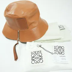 美品⭐️ロエベLOEWE ⭐️アナグラム ラムレザー ロゴデザイン バケットハット 楽天市場】LOEWE ロエベ バケットハット ANAGRAM アナグラム