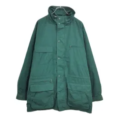 90年代 Eddie Bauer エディーバウアー マウンテンジャケット アウトドア グリーン(メンズ L)中古 古着 V1805