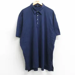 XL/古着 ラルフローレン ポロゴルフ 半袖 ブランド ポロ シャツ メンズ 90s 大きいサイズ コットン 紺 ネイビー 25aug05 中古 トップス