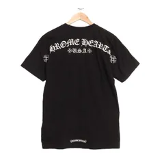 CHROME HEARTS クロムハーツ arch logo S/S Tee バックアーチロゴ ポケット付き半袖Tシャツ ブラック 2212-304-0070