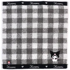 クロミ 今治ハンドタオル 日本製 綿100% チェック サンリオ sanrio キャラクター
