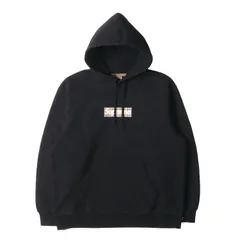 Supreme シュプリーム パーカー サイズ:L 22SS Burberry ボックスロゴ スウェット パーカー (Box Logo Hooded Sweatshirt) ブラック 黒 トップス フーディー コラボ【メンズ】のサムネイル