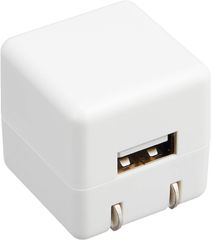 エレコム AC充電器 Walkman/CUBE/1A/USB1ポート/ホワイト（中古品）送料無料