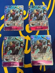 サンジ  パラレル 4枚    ワンピースカード