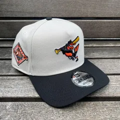 海外限定 Newera ニューエラ 9Forty Aフレーム Orioles ボルチモア オリオールズ キャップ 25周年記念 (940-178)
