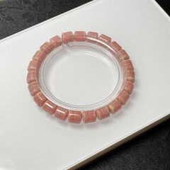 天然無処理南红瑪瑙 バングル風直切南红デザインブレスレット - メルカリ