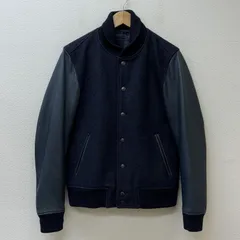 STUDIOUS ステュディオス ジャケット、上着 ジャンパー、ブルゾン ST13-3-5-04 ウール レザー コンビ スタジャン バーシティ