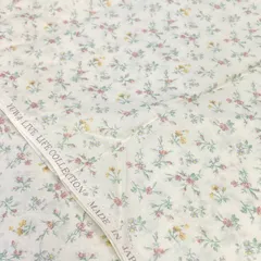 小花柄/綿100%/ローン/YUWA/1.4m/Y-637