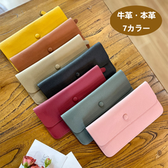 【送料無料】A長財布 レディース 本革 牛革 超薄型 財布 スリム スマホ 収納 長財布 大容量 おしゃれ プレゼント 高品質 薄型 スマホが入る シンプルデザイン