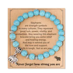 天然 石珠 ブレスレット 8mm ピンクのゼブラストーン 誕生日 プレゼント 卒業季 男女友好 ギフト 動物 チャーム M250217-198