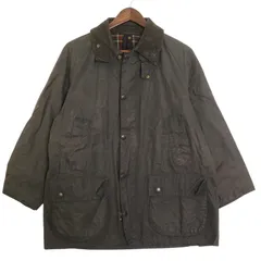 90年代 イングランド製 Barbour バブアー BEDALEビデイル オイルドジャケット ネイビー（メンズ C40/102cm）中古 古着 A4628