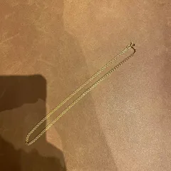 @ ゴールド 金 K18 ネックレス チェーン 全長38センチ GOLD　お呼ばれ　デート　オフィスカジュアル　食事会　可愛い　お出かけ　上品