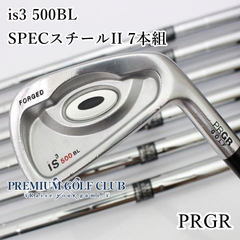 【中古】[B-ランク] アイアンセット プロギア is3 500BL/SPECスチールII 7本組/M-40(SR相当)/26[8024]