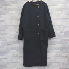 ■ ◎ MONO-MART ロング ノーカラーコート 01141のサムネイル