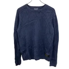 POLO JEANS COMPANY コットンニット セーター S ネイビー ポロジーンズカンパニー 古着卸 アメリカ仕入 a706-5515