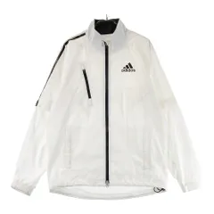 サイズ：M ADIDAS GOLF アディダスゴルフ  レインウェア セットアップ  ホワイト系 [240101477896] ゴルフウェア メンズ ストスト