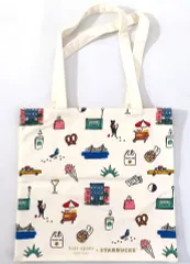 【中古】バッグ トートバッグ kate spade New York Cityscape 「スターバックスコーヒー×ケイト・スペード ニューヨーク」