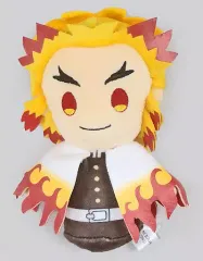 【中古】ぬいぐるみマスコット・ぬいぐるみバッジ 煉獄杏寿郎 ぽてっとますこっと ぬいぐるみ 「劇場版 鬼滅の刃 無限列車編」 劇場グッズ