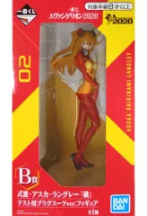 【中古】フィギュア 式波・アスカ・ラングレー 「一番くじ エヴァンゲリオン2020」 B賞 『破』テスト用プラグスーツver. フィギュア