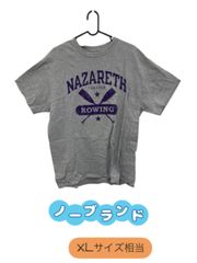 ノーブランド　半袖Tシャツ　NAZARETH　ボート部　ゆったり　タグなし　U-399