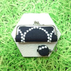 受注製作】ミナペルホネン タンバリン 親子がま口財布 | patapata.