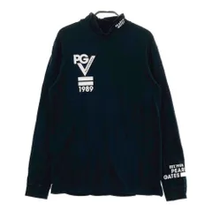 サイズ：5 PEARLY GATES パーリーゲイツ  ハイネック 長袖Tシャツ  ネイビー系 [240101407744]# ゴルフウェア メンズ ストスト