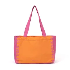 [Francfranc] フランフラン バイカラー 保冷レジカゴバッグ オレンジ