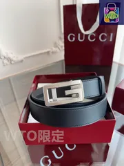 【今日特価】Gucci Auto-Smooth Buckle Belt（グッチ オートスムーズバックルベルト）
