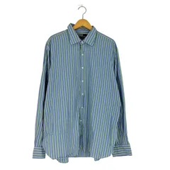 ポロバイラルフローレン Polo by RALPH LAUREN 90s イタリア製 ノーポニー ストライプ シャツ メンズ  18