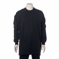 RICK  OWENS　ロングＴシャツ　長袖　無地　メンズ　S　ブラック　RU17F8283-BA