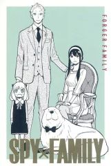 [Used] Postcard: Forger Family "SPY×FAMILY Foil Stamped Postcard Collection"