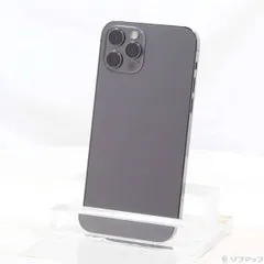 〔中古品〕 iPhone12 Pro 128GB グラファイト MGM53J／A SIMフリー【247】