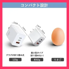 ★売れ筋★ usb コンセント acアダプター pd 充電器 タイプc 急速充電器 65W 折畳式 3ポート スマホ ノートパソコン対応 超コンパクト 軽量 PSE認証