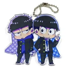 【中古】同人アクセサリー・小物系 【おそ松さん】アクリルキーホルダー 学ランVer. カラ松＆一松(茉莉) 家宝は寝て松へようこそ!/Weekend