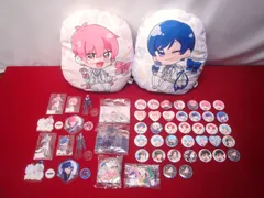 いれいす クッション アクリルスタンド アクリルキーホルダー 缶バッジ グッズ 大量 まとめ 現状品 314 Y