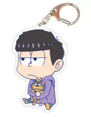 【中古】キーホルダー・マスコット(キャラクター) 松野一松 でかアクリルキーホルダー 「おそ松さん」