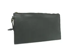■美品■ MICHAEL KORS マイケルコース レザー クラッチバッグ マルチポーチ ブラック系 DH8161