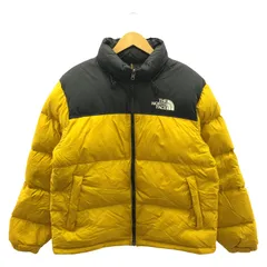 【中古】THE NORTH FACE 1996 ヌプシジャケット サイズXL イエロー NF0A3C8D ザノースフェイス[17]